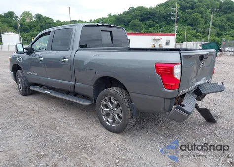 2018 Nissan Titan Xd Sv Gas from USA, damaged, VIN 1N6AA1F43JN530966